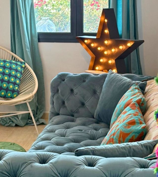 Resa Estates Ibiza Cala Tarida first line 3 bedrooms living sofa.jpg